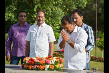 Jr Ntr and Koratala Siva Visit to NTR Ghat